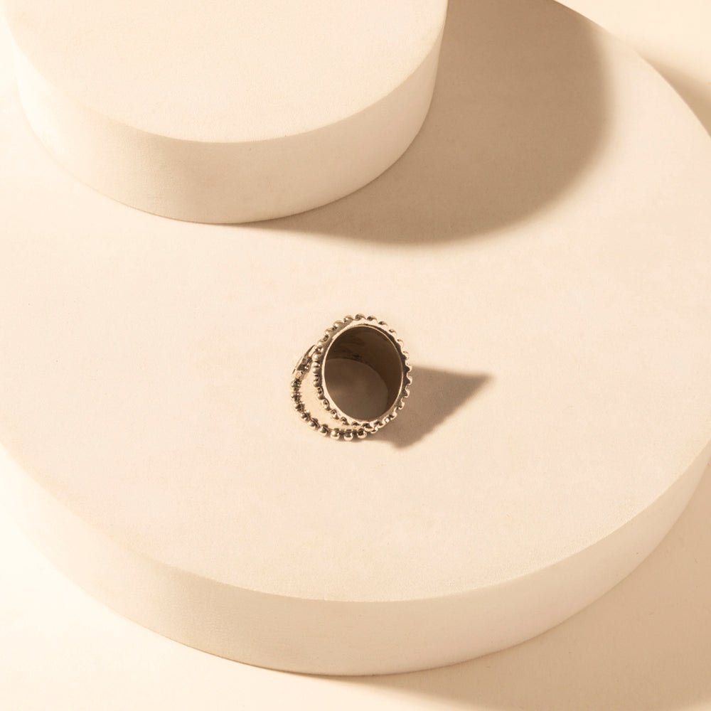 Myra Cactus Country adjustable Ring for Women with engraved cactus detail for everyday western wear - My Store 3