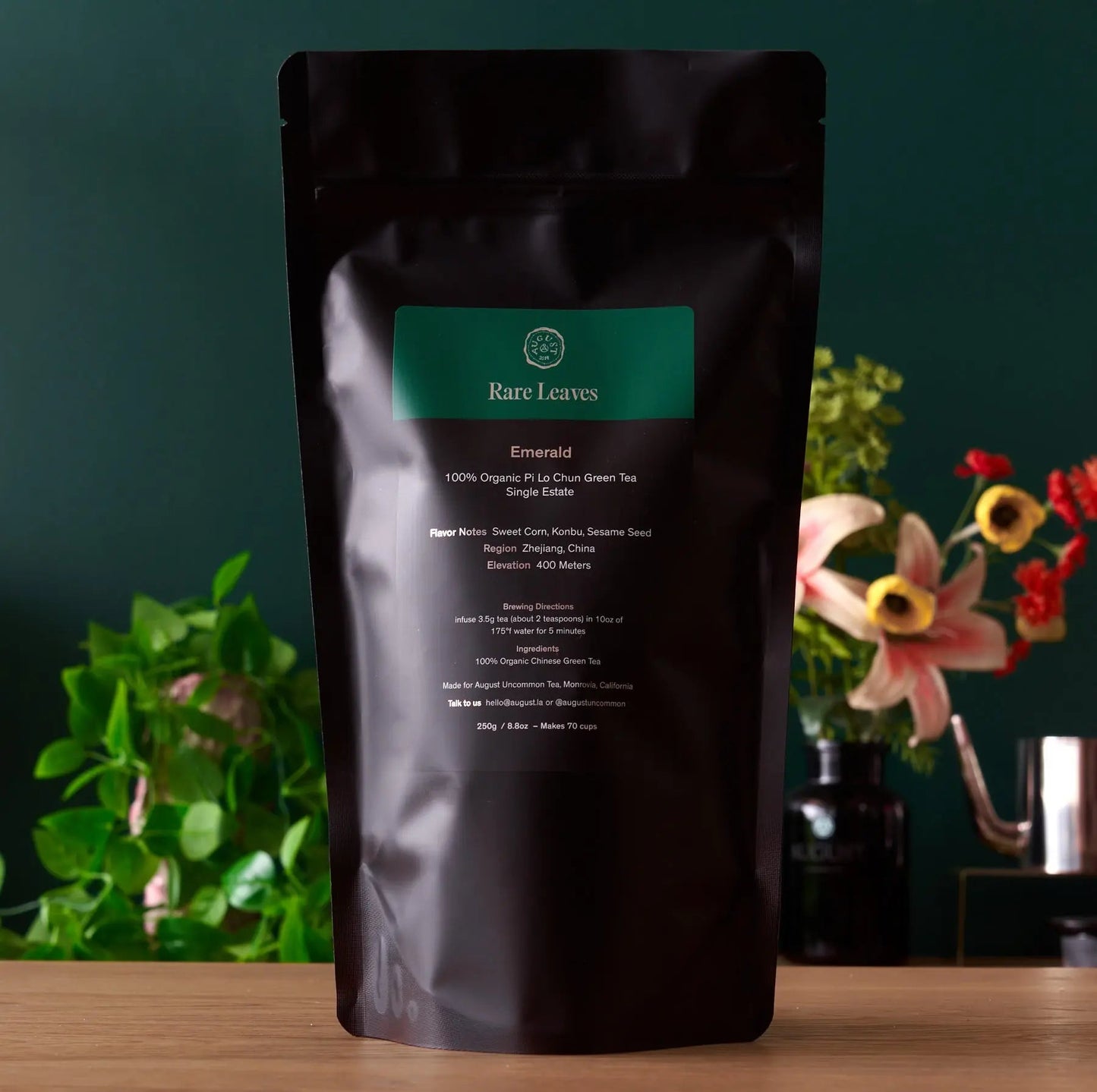 Rare Leaves Emerald - Single Estate Pi Lo Chun Green Tea - My Store 3