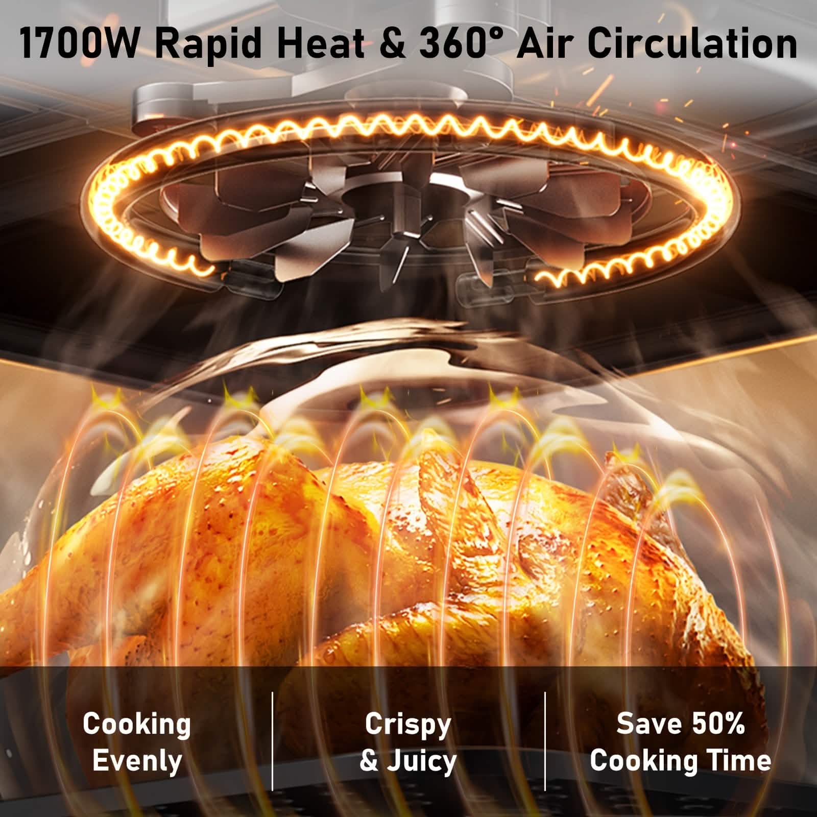 12QT 12-in-1 Smart Air Fryer Oven - My Store 3