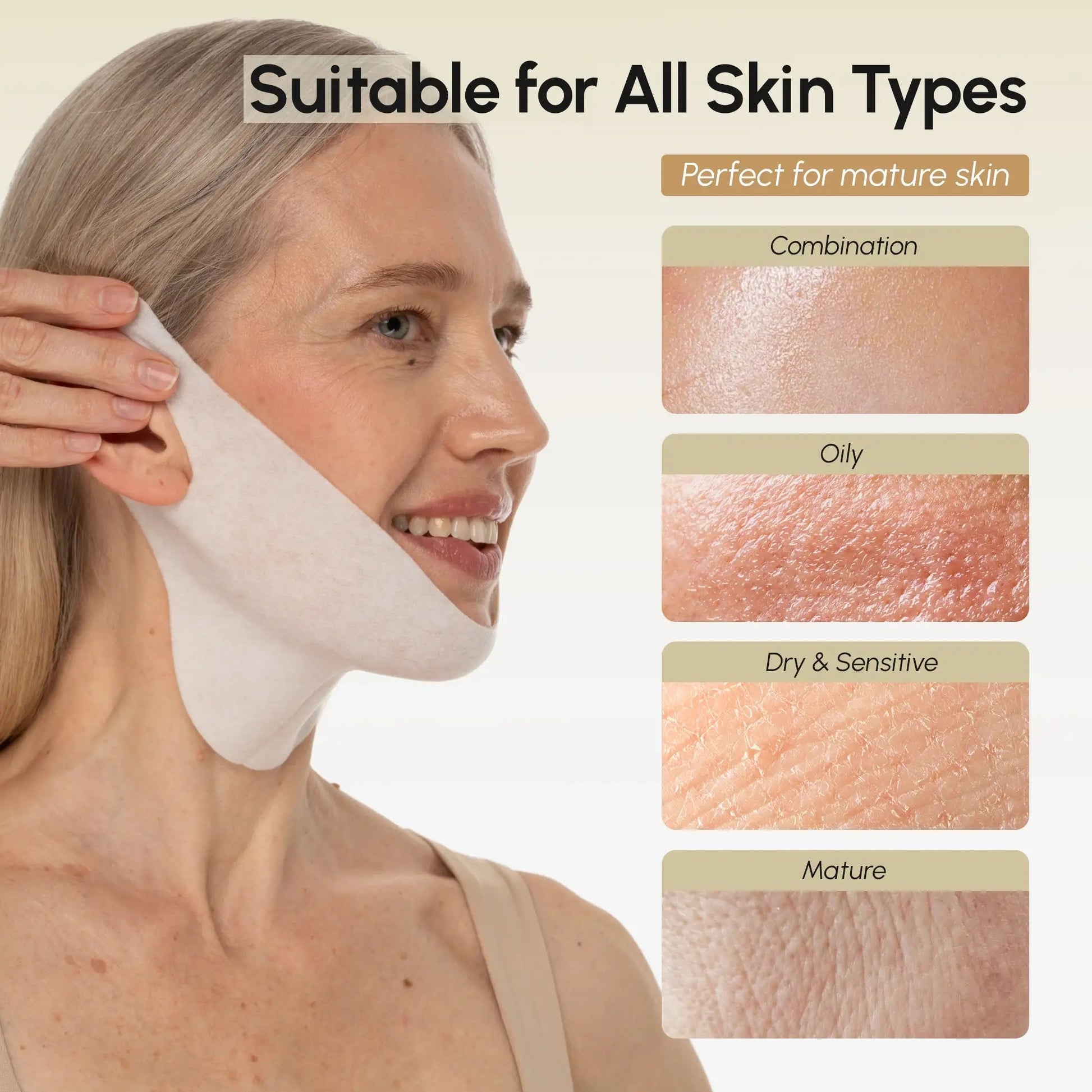 24K Gold V-Line Lifting Mask 20 PCS - My Store 3