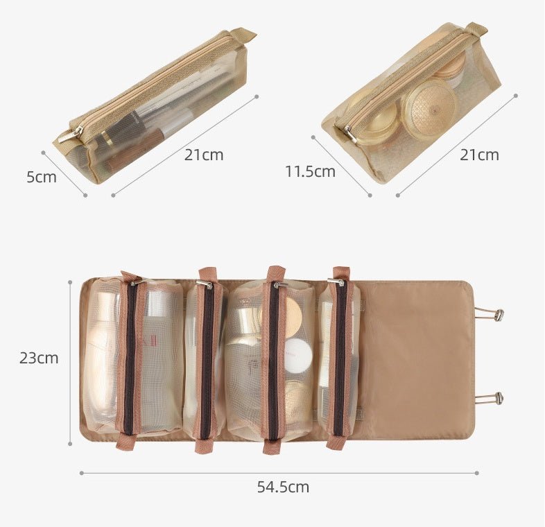 4 In 1 Storage Bag,Horizontal Square Function Dustproof Storage, Applicable Scenes Bedroom Living Room Travel Storage Scenes Travel Storage, Makeup Storage, Bathroom Storage, Toiletries - My Store 3