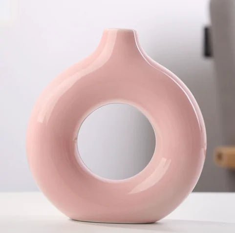 Ceramic Donut Vase - My Store 3