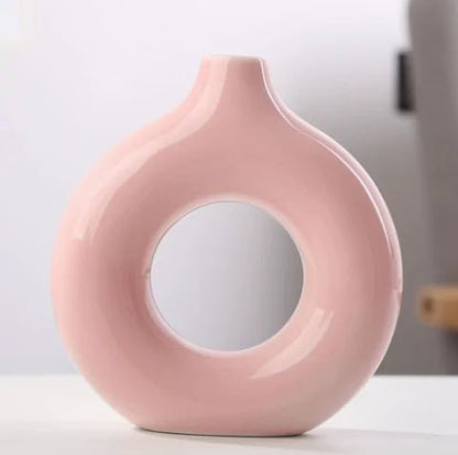 Ceramic Donut Vase - My Store 3