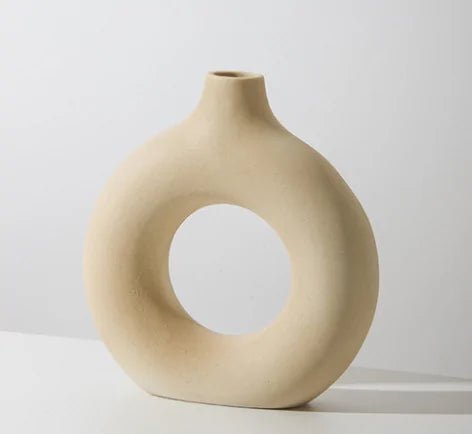 Ceramic Donut Vase - My Store 3