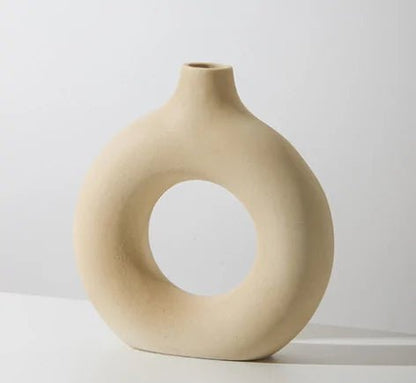 Ceramic Donut Vase - My Store 3
