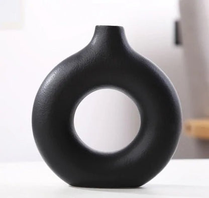 Ceramic Donut Vase - My Store 3