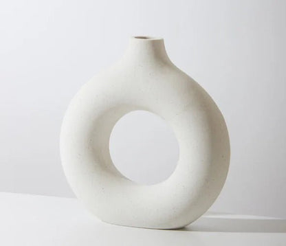 Ceramic Donut Vase - My Store 3