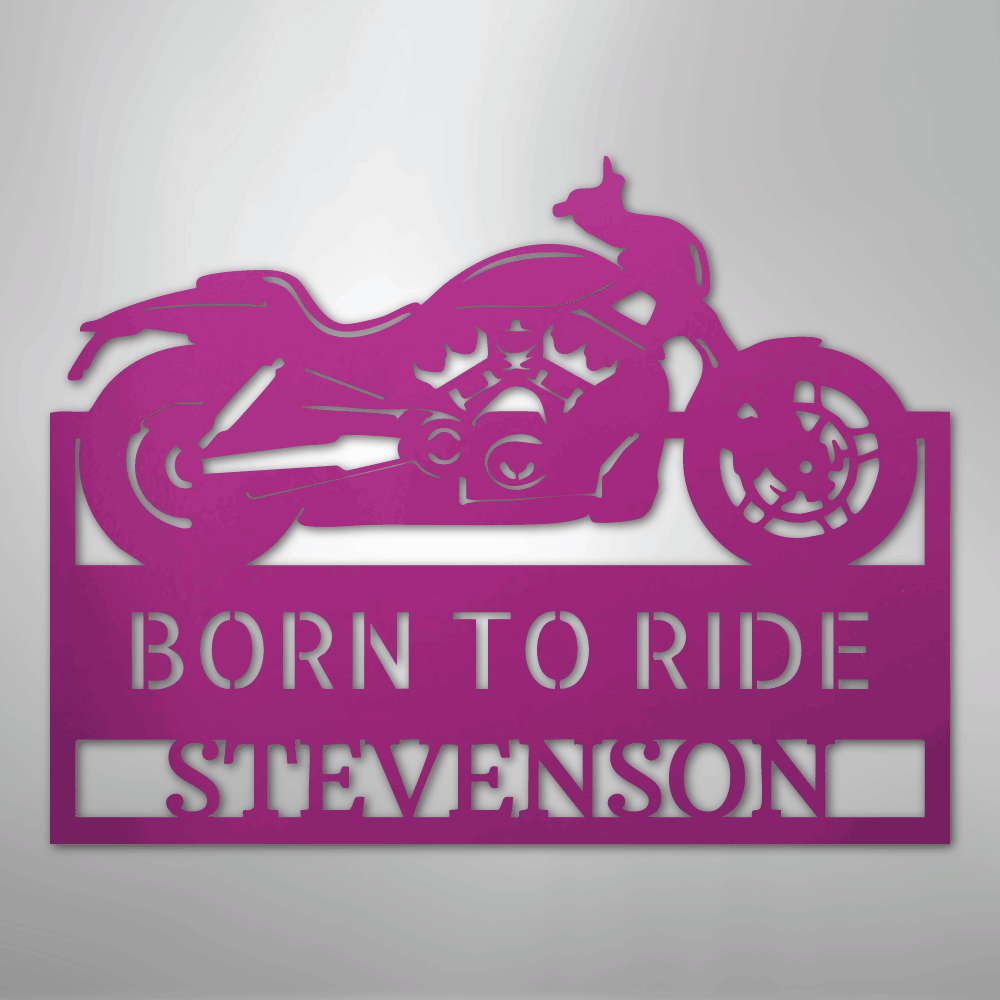 Cruiser Workshop Monogram - Steel Sign - My Store 3