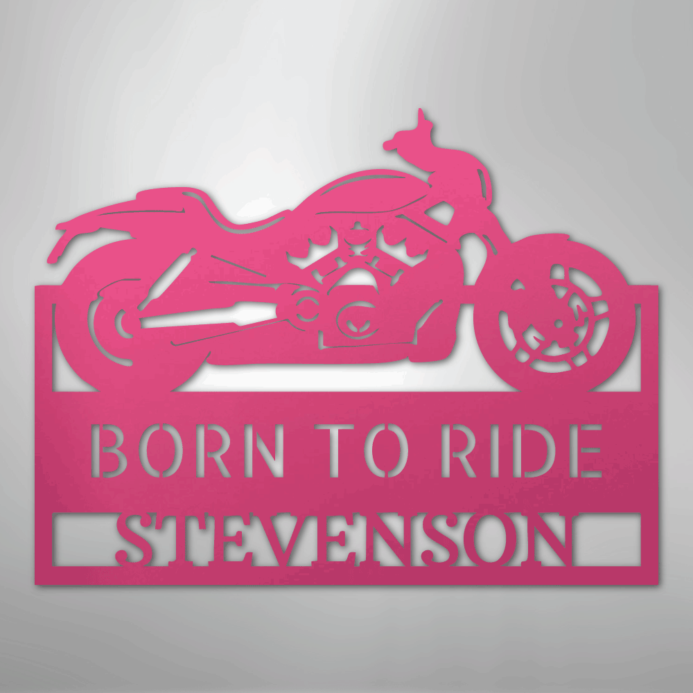 Cruiser Workshop Monogram - Steel Sign - My Store 3