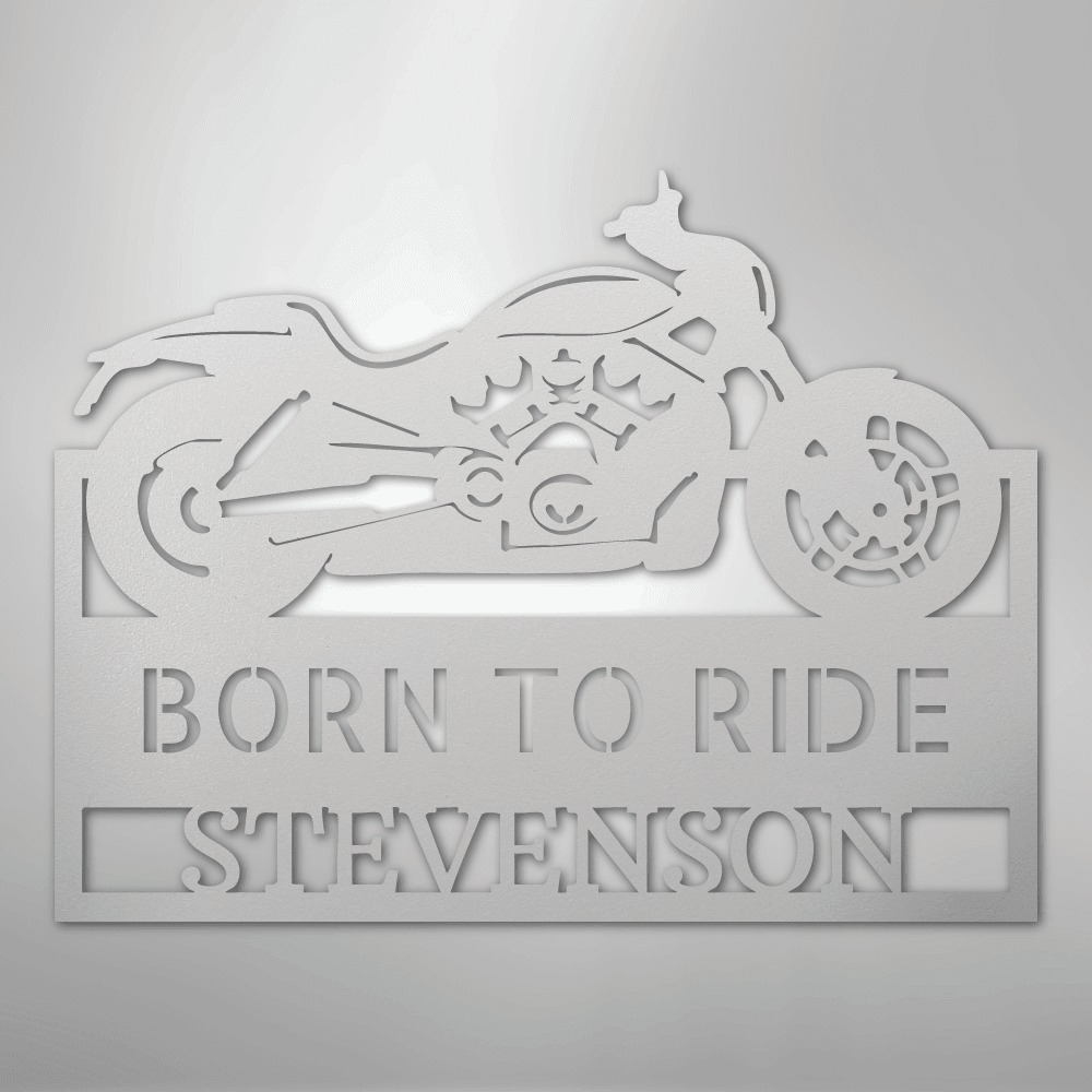 Cruiser Workshop Monogram - Steel Sign - My Store 3