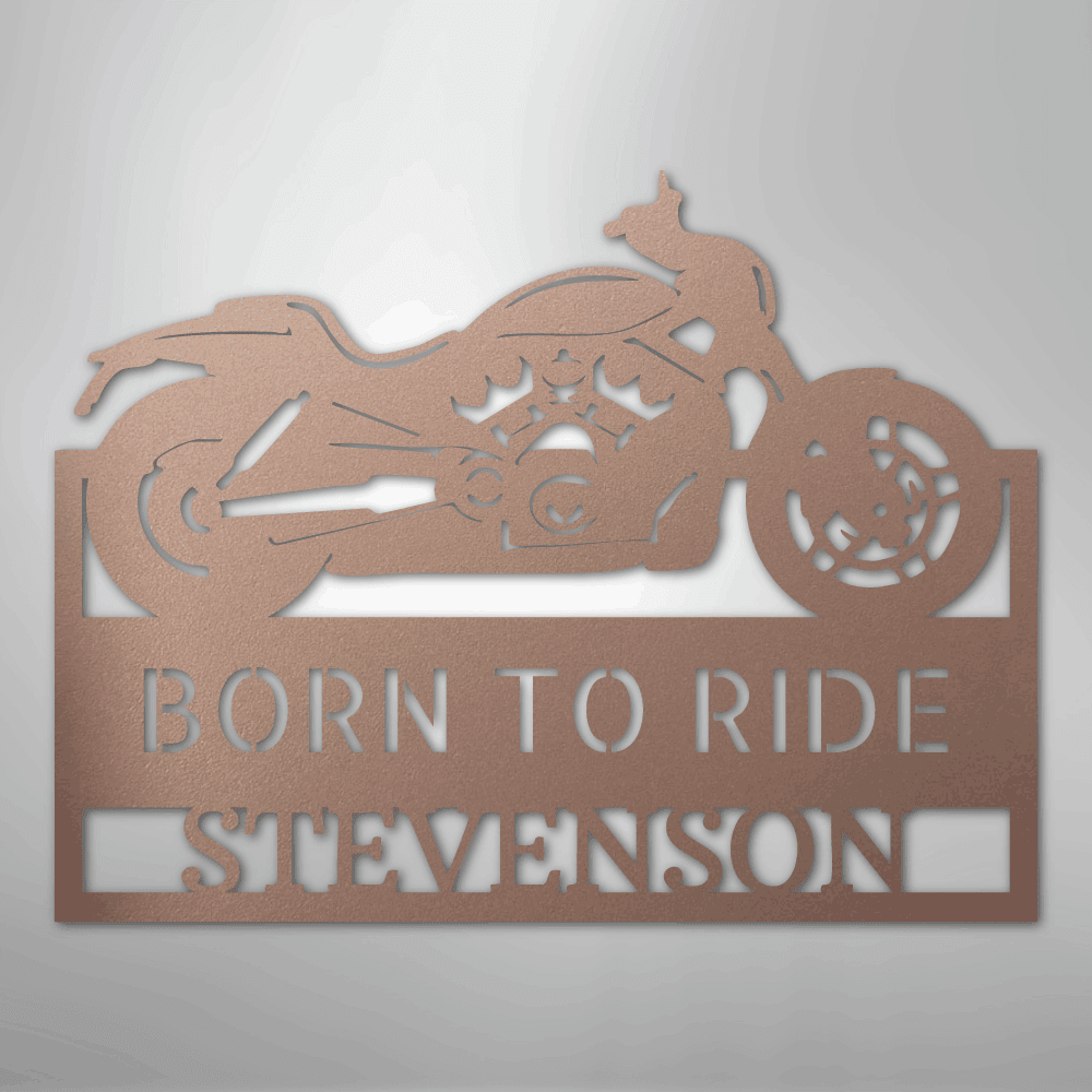 Cruiser Workshop Monogram - Steel Sign - My Store 3