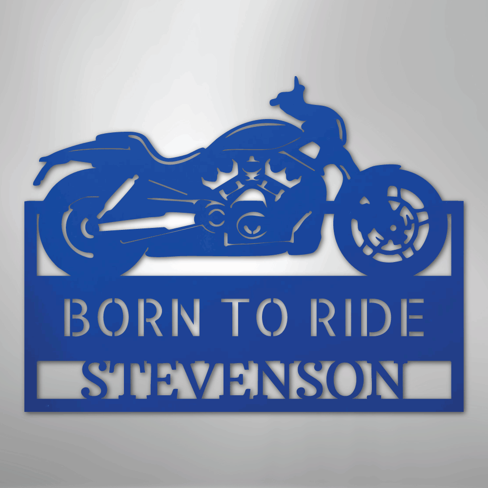 Cruiser Workshop Monogram - Steel Sign - My Store 3