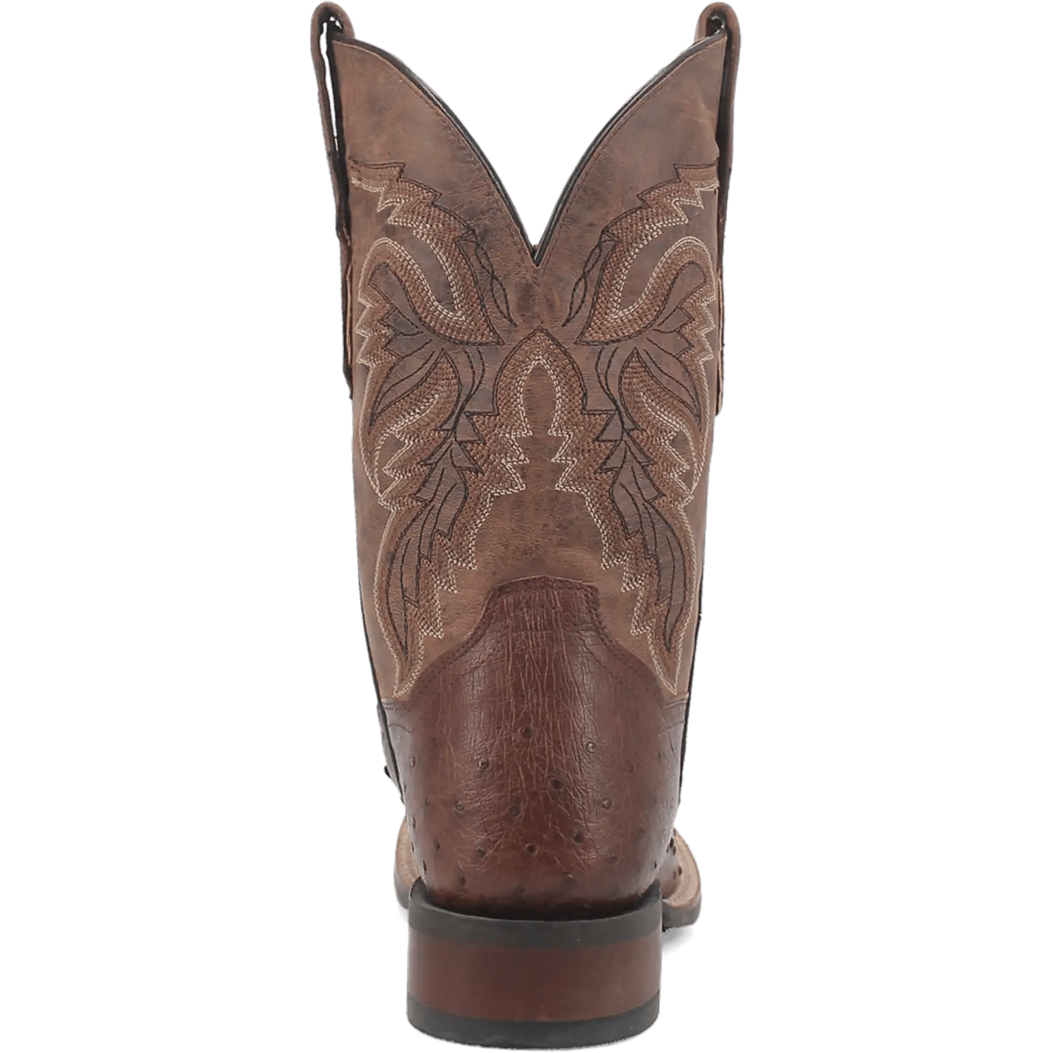 Dan Post Alamosa (Chocolate/Brown) - Men's Ostrich Skin Leather Cowboy Boots - My Store 3