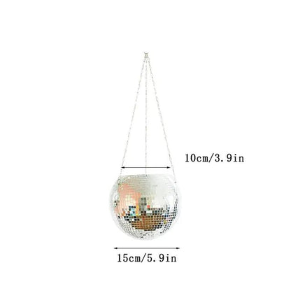 Disco Ball Flower Hanging Vase - My Store 3