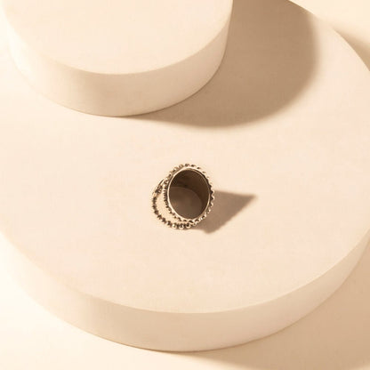 Myra Cactus Country adjustable Ring for Women with engraved cactus detail for everyday western wear - My Store 3