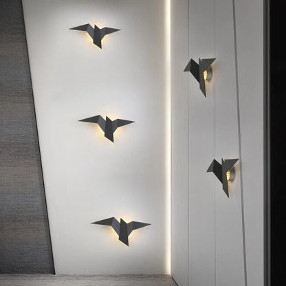 Nordic Iron Bird Wall Lamp for Home Decor - My Store 3