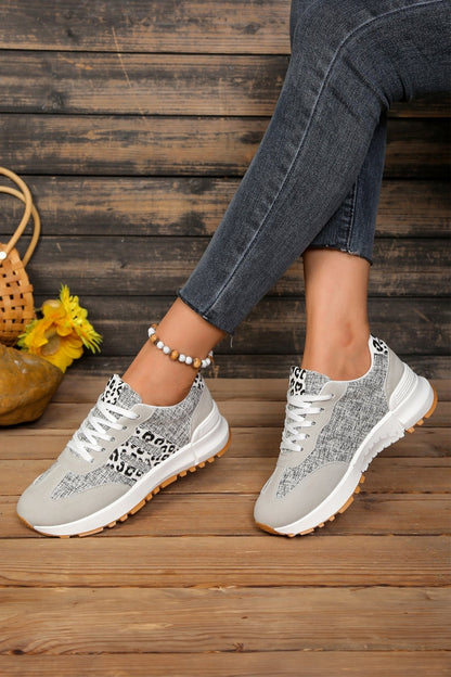 Rosalia Detail Lace Up Sneakers - My Store 3