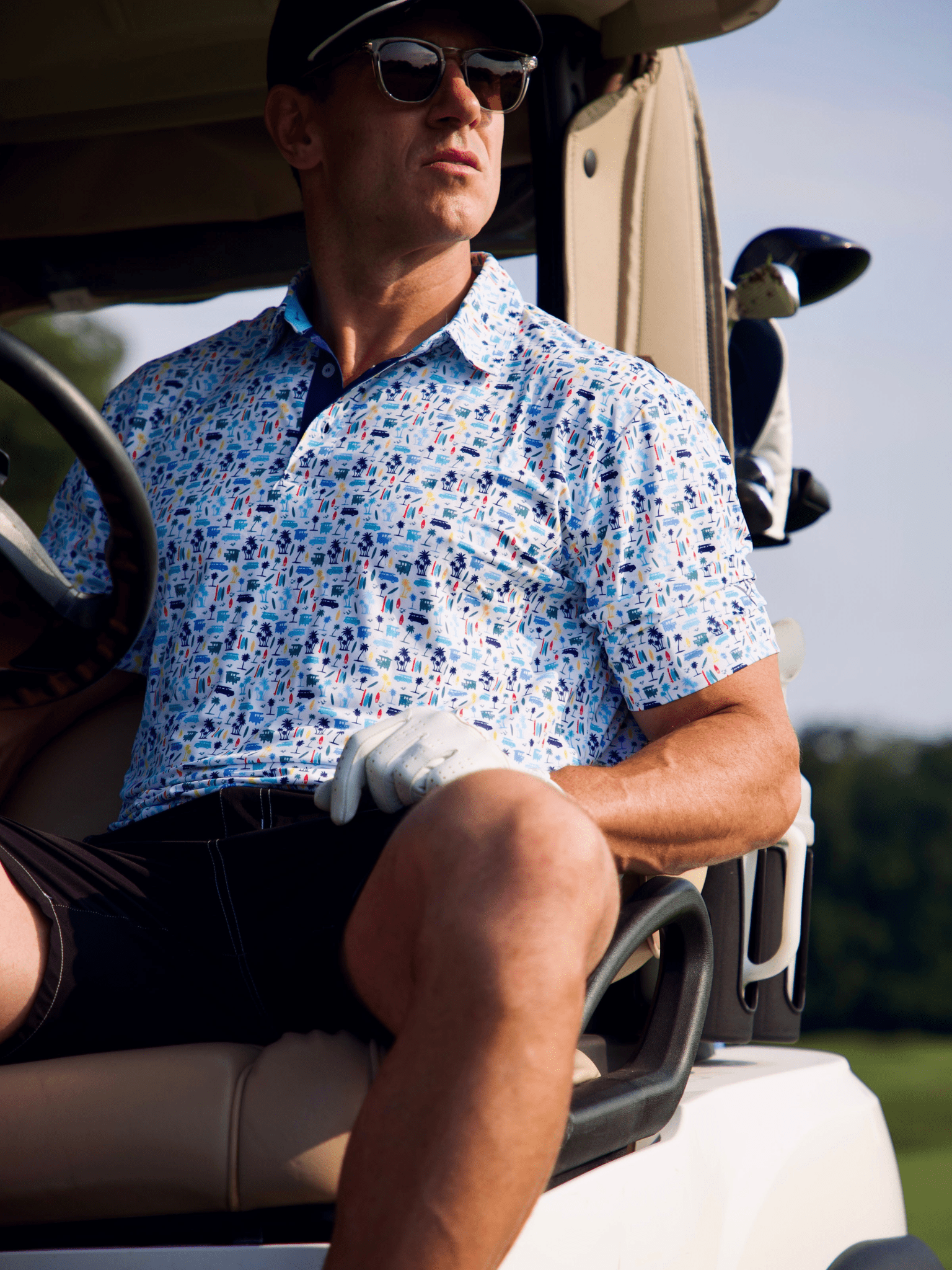 Surfs up Performance Polo - My Store 3