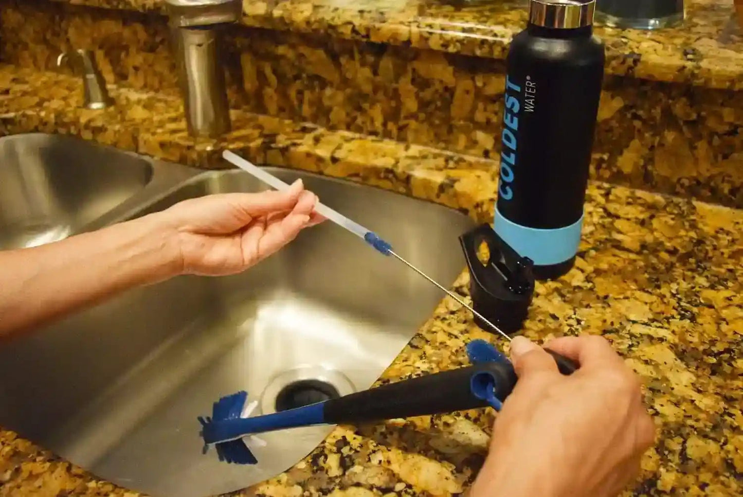 The Coldest Water Bottle Brush: 3 Tools in 1 - My Store 3