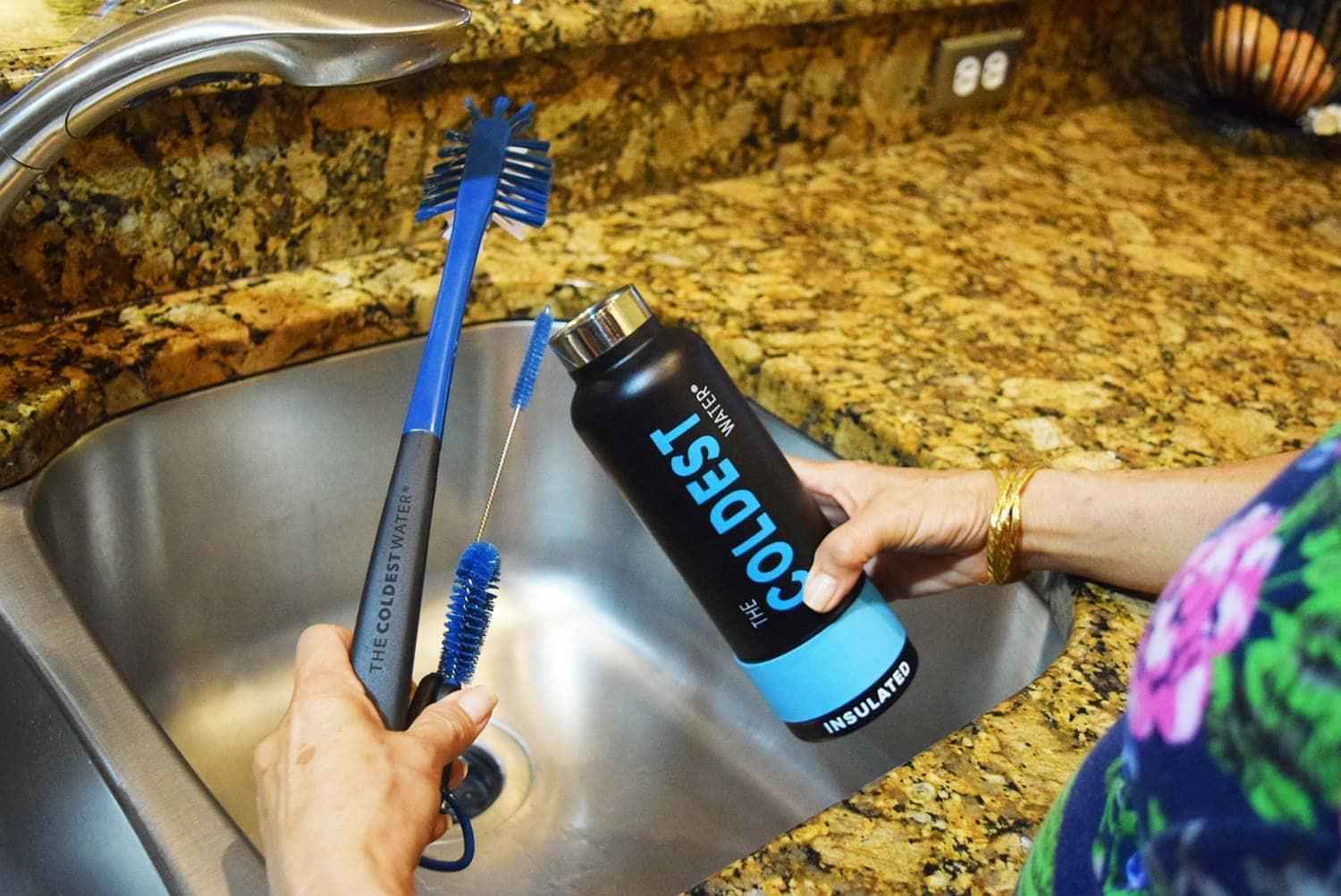The Coldest Water Bottle Brush: 3 Tools in 1 - My Store 3