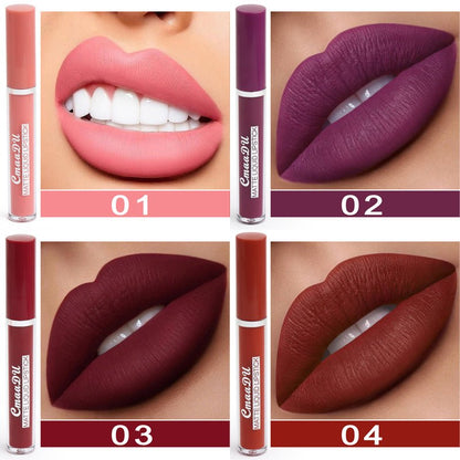Women's Non-stick Cup Waterproof Matte Lipstick - My Store 3