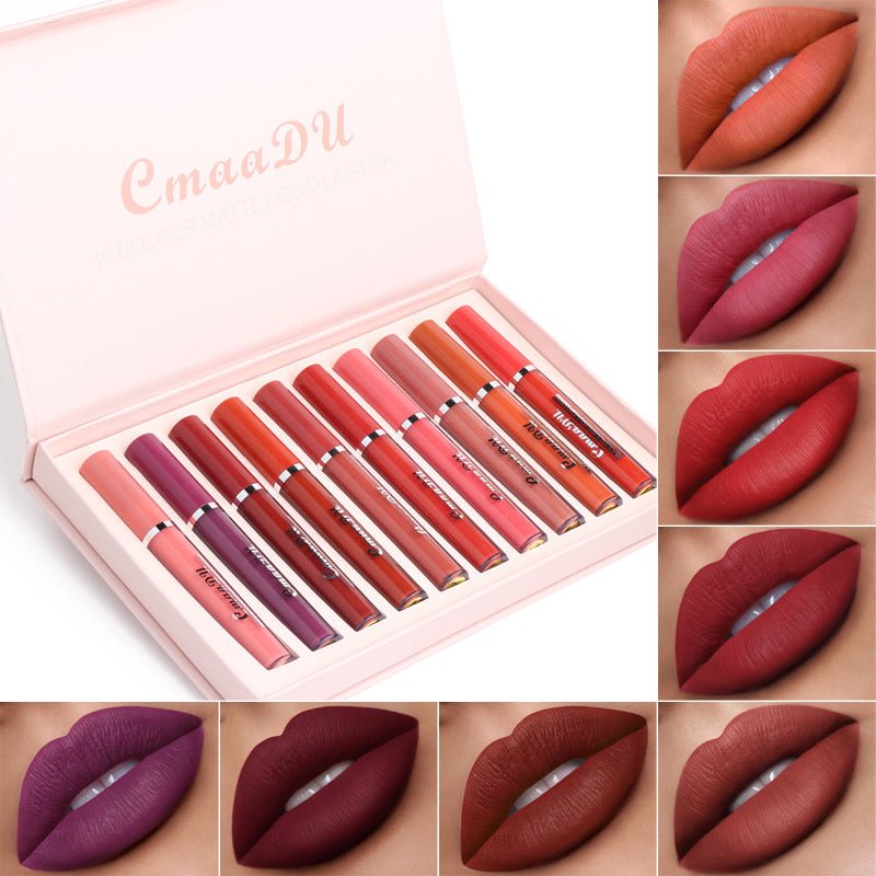 Women's Non-stick Cup Waterproof Matte Lipstick - My Store 3
