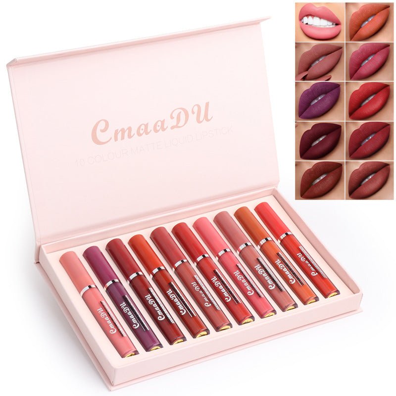 Women's Non-stick Cup Waterproof Matte Lipstick - My Store 3